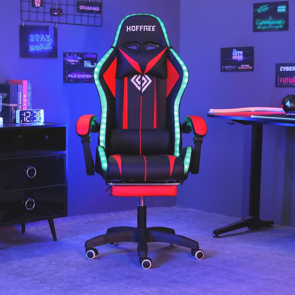 RGB Gaming Chair with Speakers - đánh giá và giá Rgb Gaming Chair
