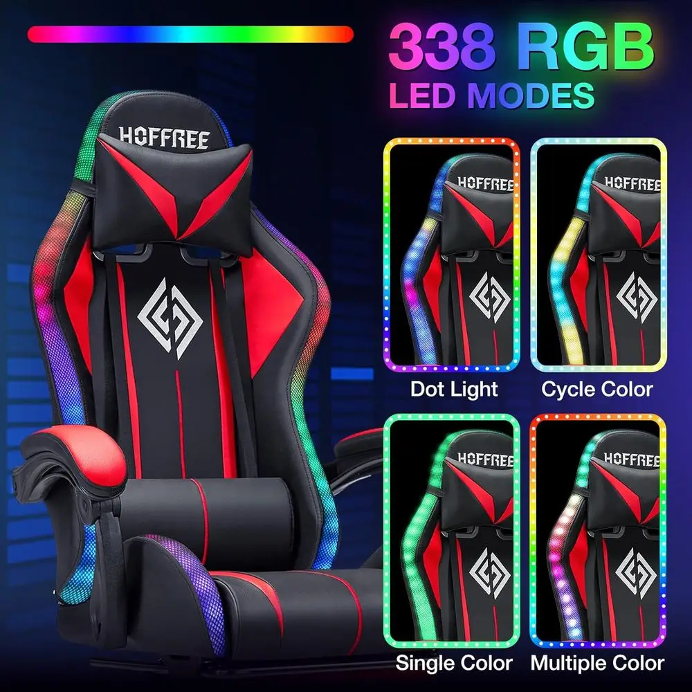 Ergonomic High-Back Gaming Cha - đánh giá và giá Rgb Gaming Chair