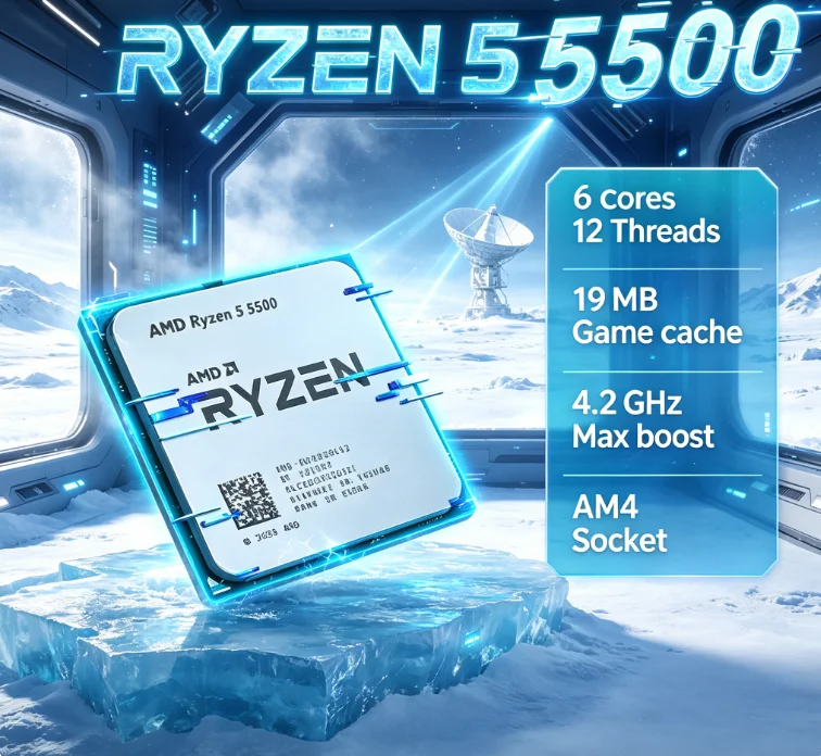 AMD Ryzen 5 5500 Entry Level Z - đánh giá và giá Amd Cpu Ryzen 5