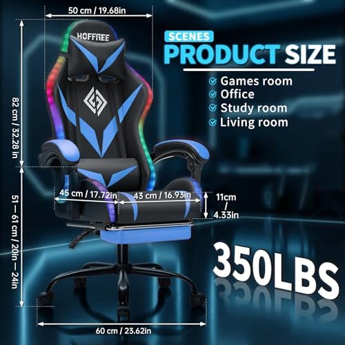 RGB Gaming Chair with Massage  - đánh giá và giá Rgb Gaming Chair