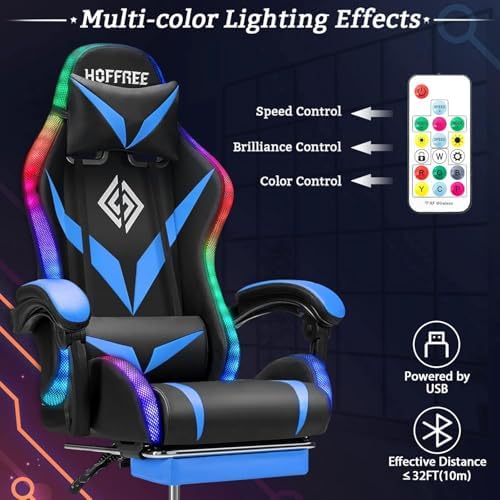 RGB Gaming Chair with Massage  - đánh giá và giá Rgb Gaming Chair