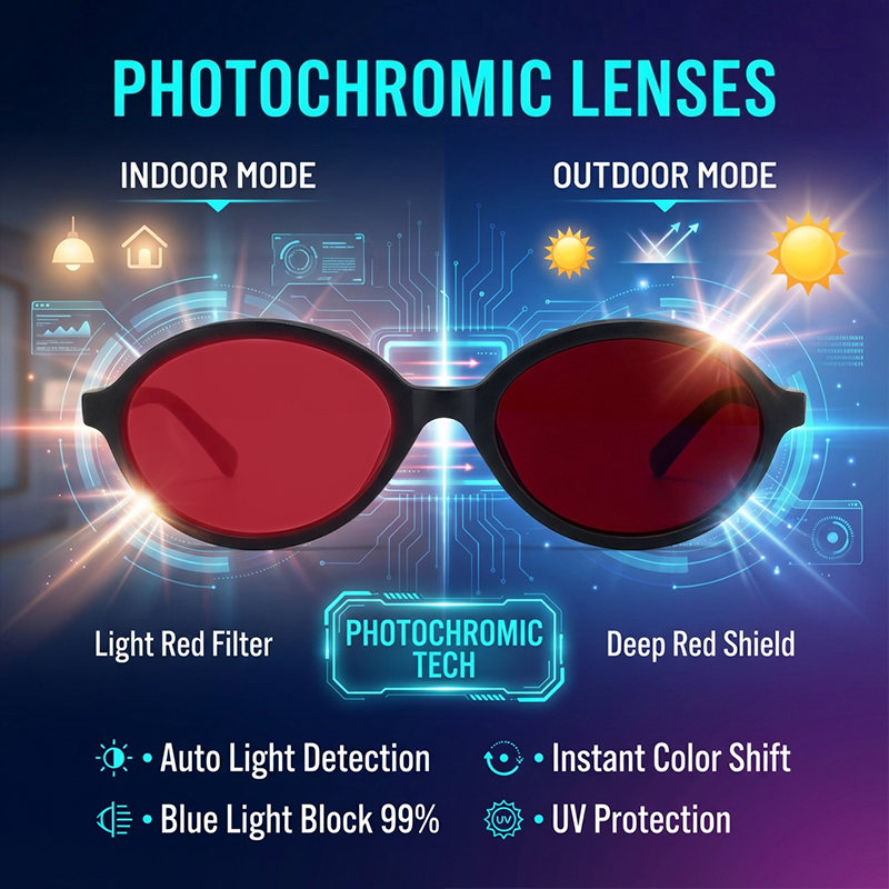 Anti Blue Light Red Lens Filte - đánh giá và giá Gaming Glasses Blue