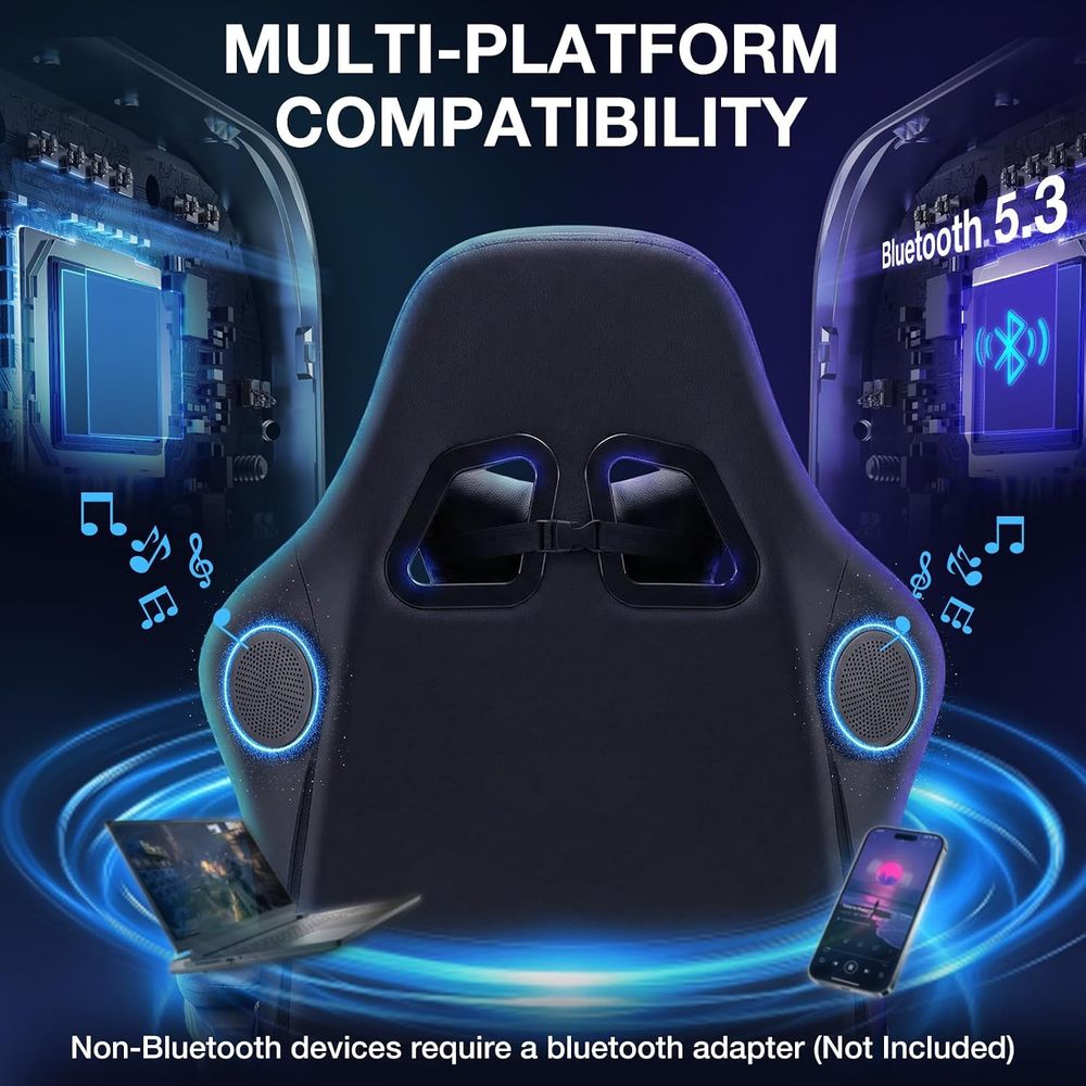 RGB Gaming Chair with Bluetoot - đánh giá và giá Rgb Gaming Chair