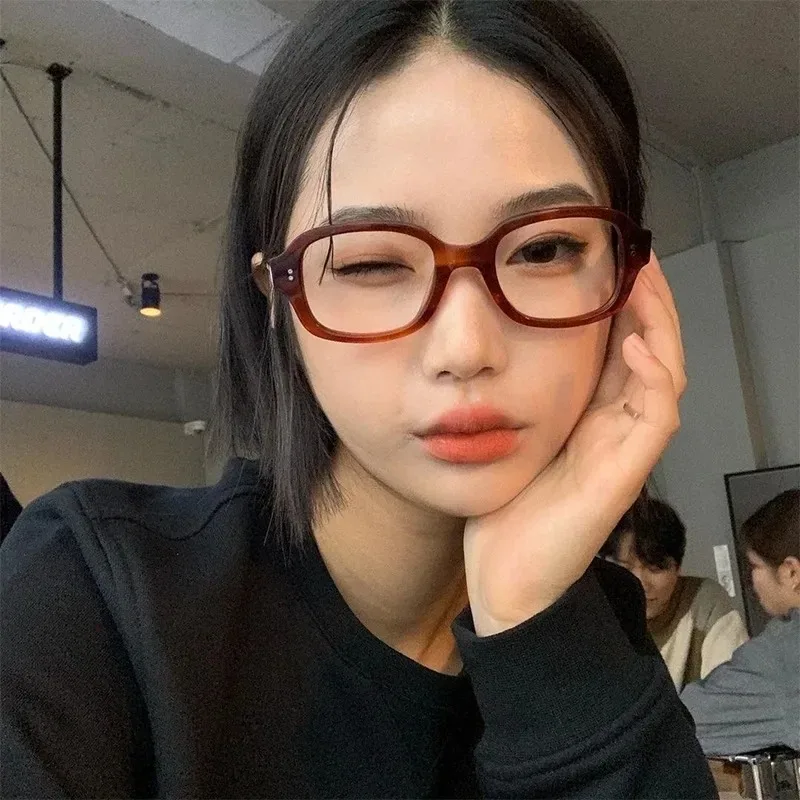 Retro Square Myopia Glasses Wo - đánh giá và giá Gaming Glasses Blue