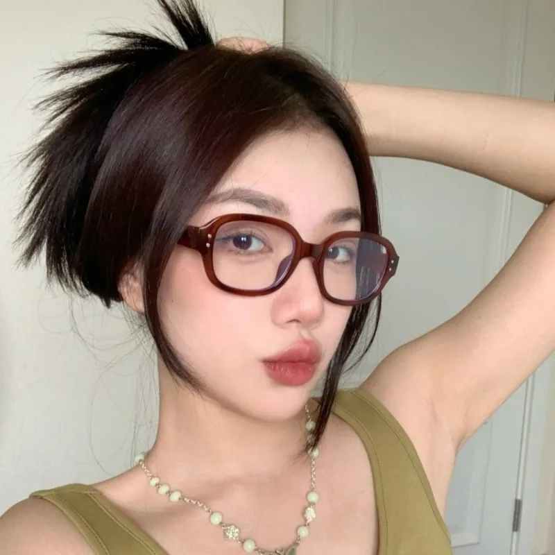 Retro Square Myopia Glasses Wo - đánh giá và giá Gaming Glasses Blue