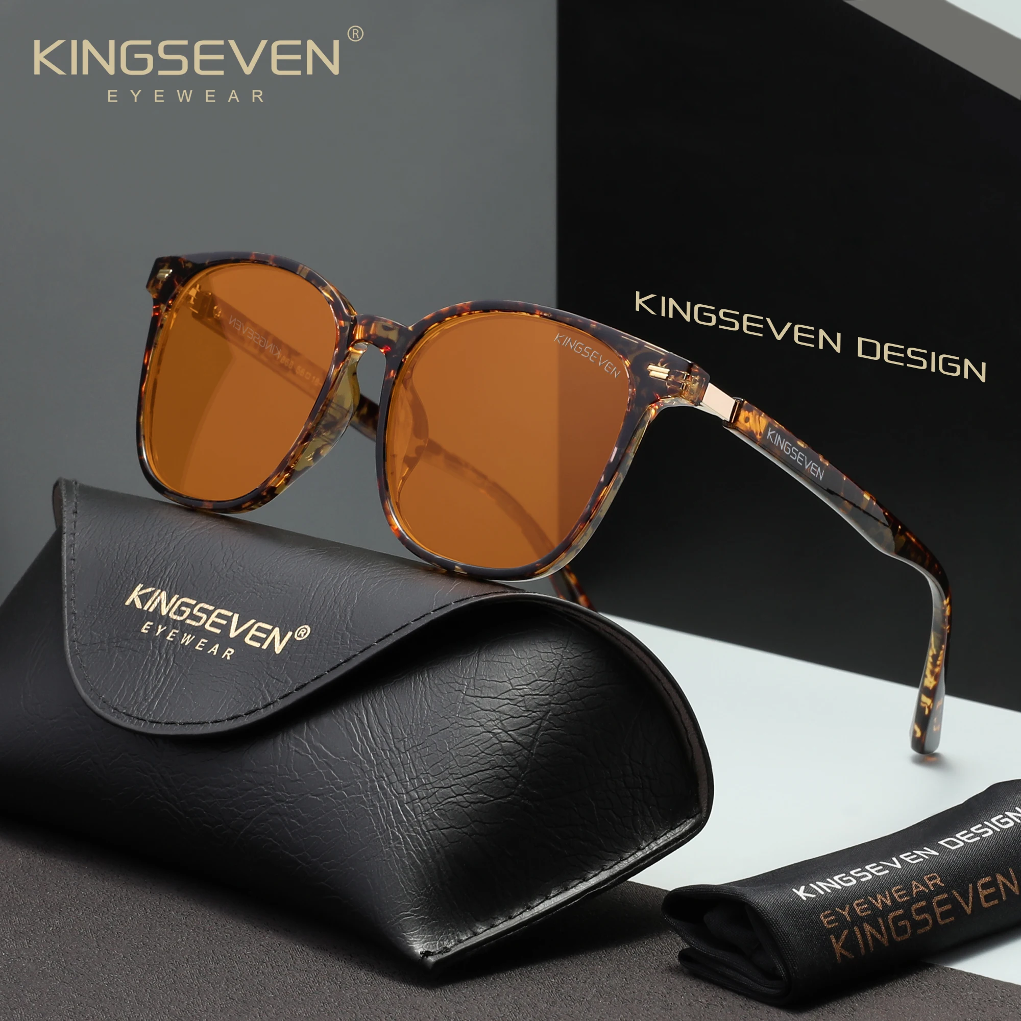 KINGSEVEN Retro Blue Blocking  - đánh giá và giá Gaming Glasses Blue