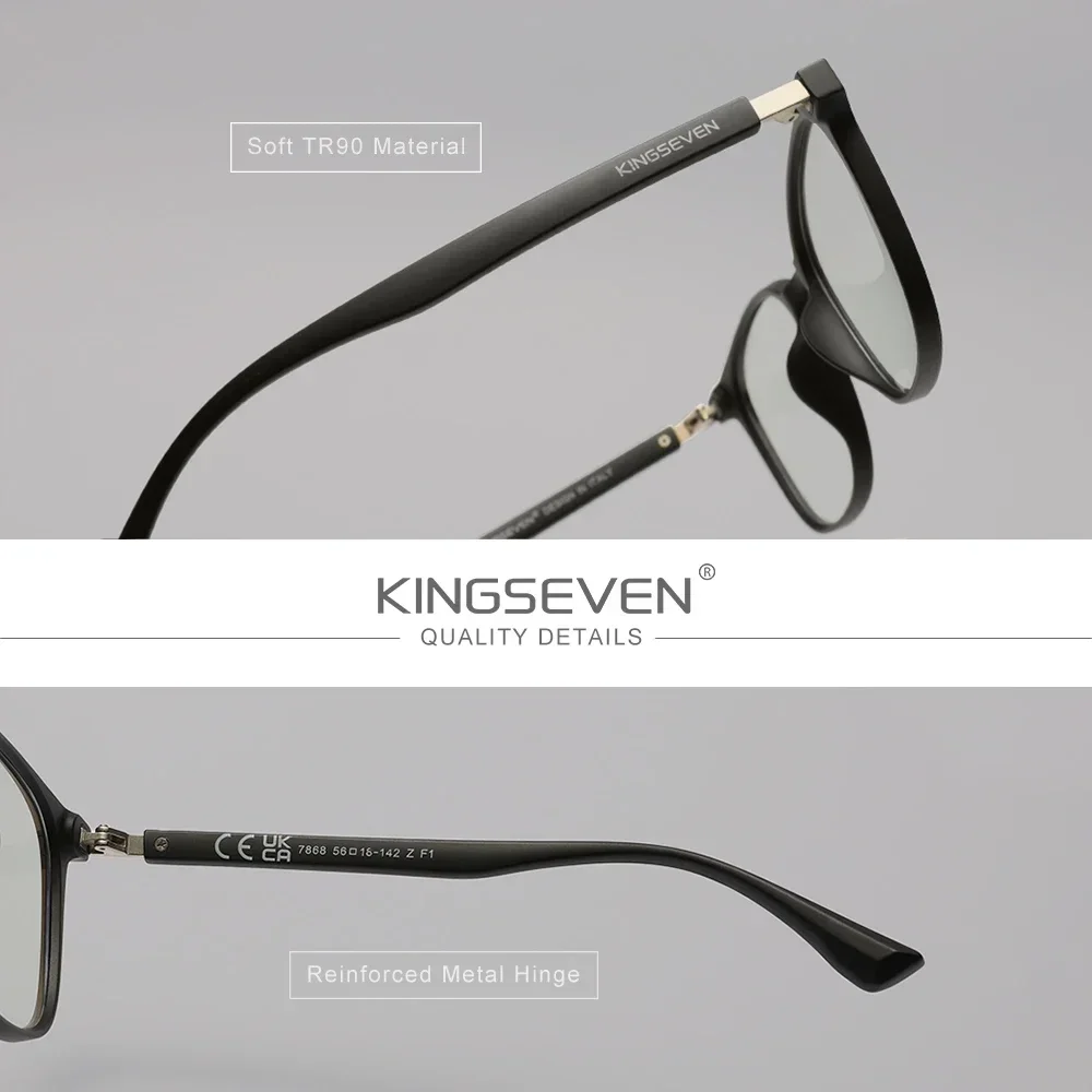 KINGSEVEN Retro Blue Blocking  - đánh giá và giá Gaming Glasses Blue
