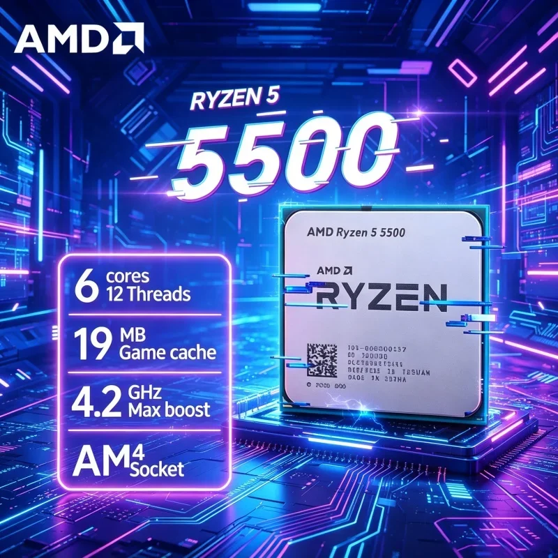 3A Gaming Compatible AMD Ryzen - đánh giá và giá Amd Cpu Ryzen 5