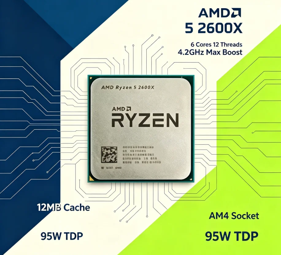 AMD R5 2600X 12nm AM4 Desktop  - đánh giá và giá Esports Pc Gaming