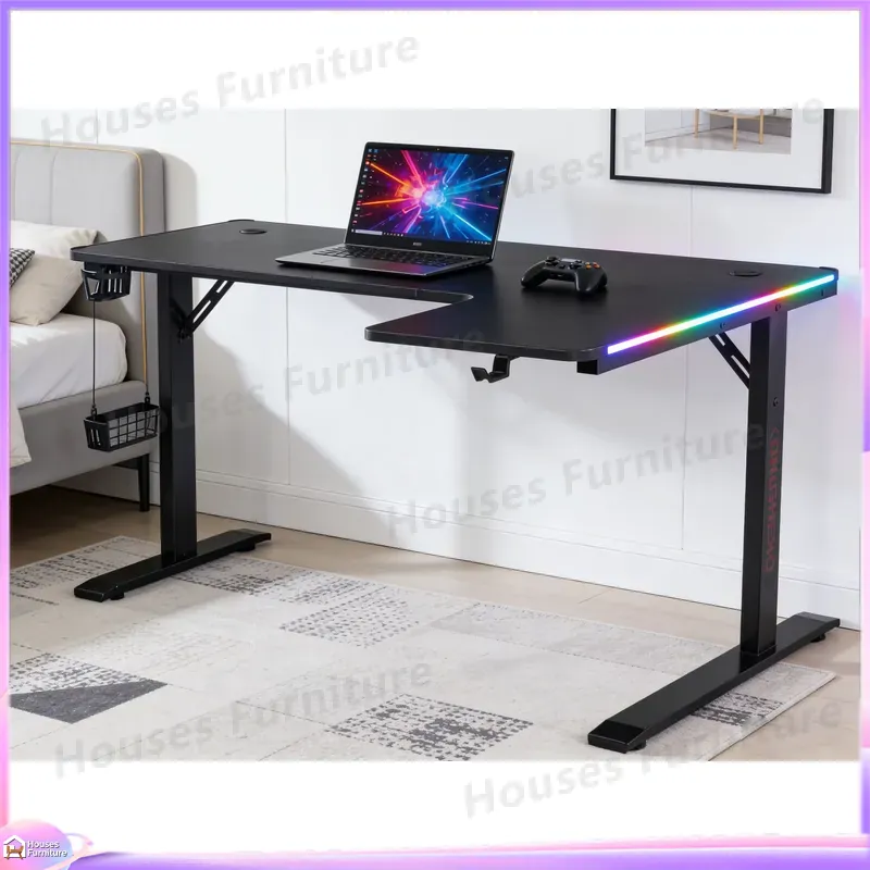 Large 160cm Gaming Desk with L - đánh giá và giá Esports Pc Gaming