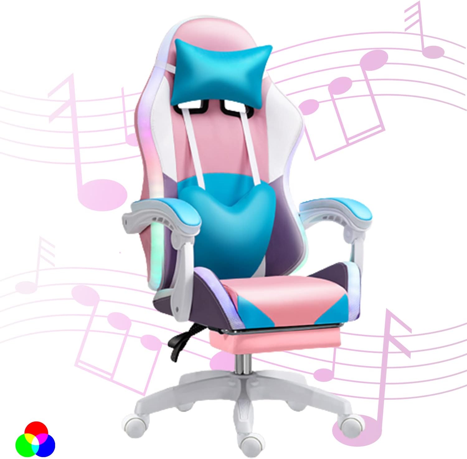 RGB LED Gaming Chair for Adult - đánh giá và giá Rgb Gaming Chair