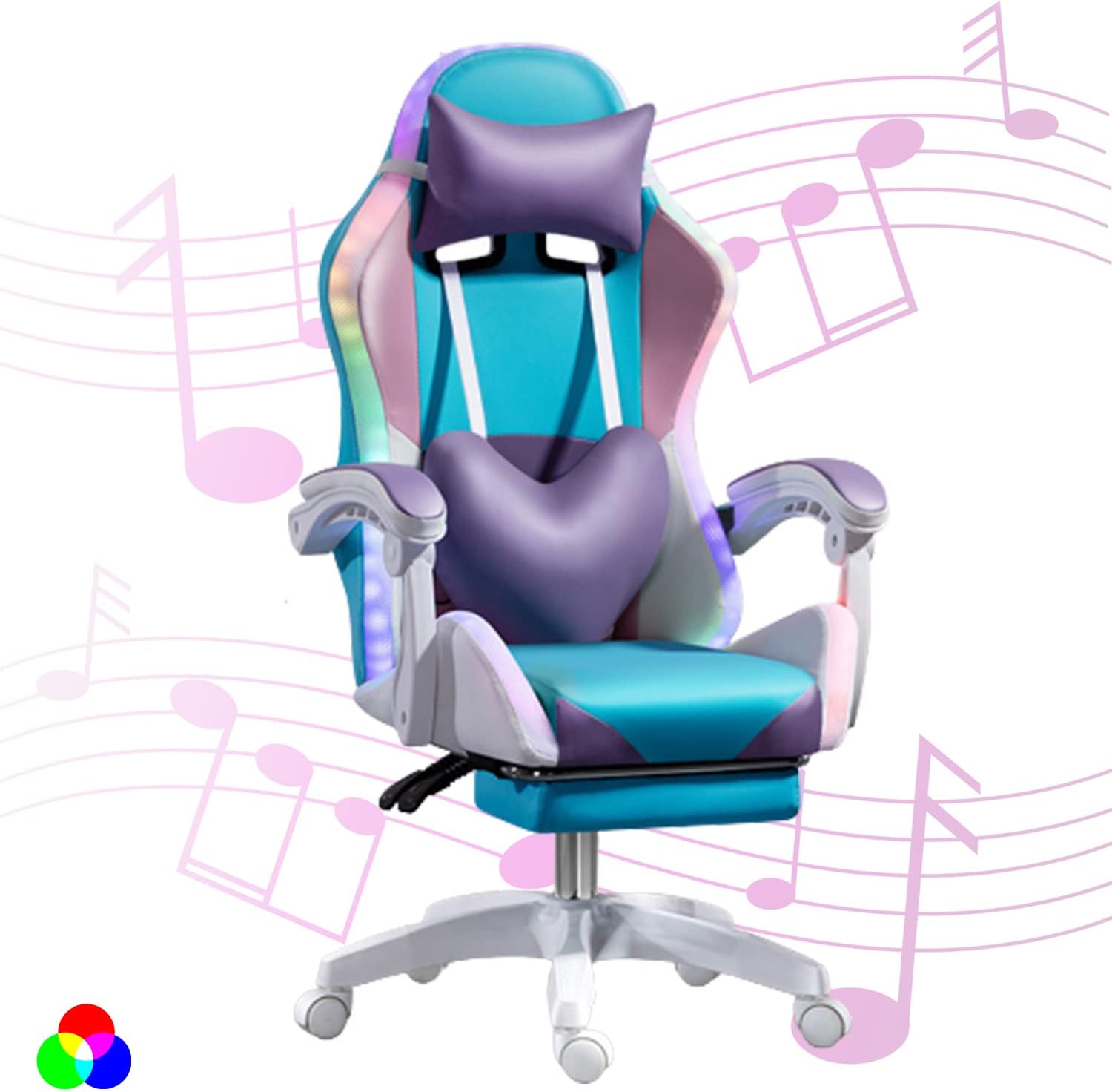 RGB LED Gaming Chair for Adult - đánh giá và giá Rgb Gaming Chair