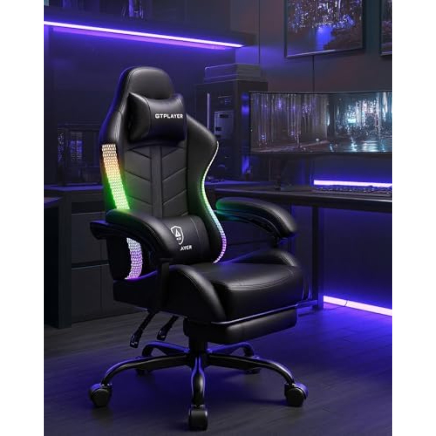 Gaming Chair, Computer Game Ch - đánh giá và giá Rgb Gaming Chair