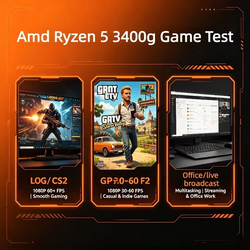 AMD Ryzen 5 3400G AM4 Desktop  - đánh giá và giá Amd Cpu Ryzen 5